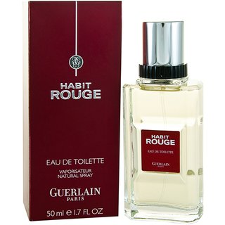 Guerlain Habit Rouge toaletní voda pro muže 50 ml